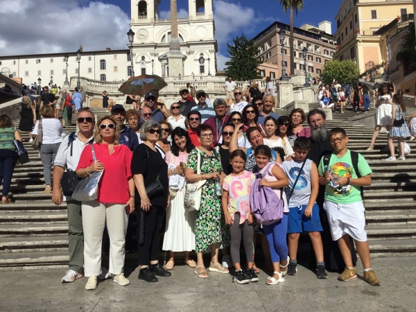 6η μέρα του 9/ήμερου ενοριακού προσκυνήματος στην Ιταλία