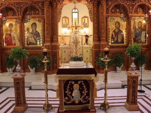 Πανηγυρική Θεία Λειτουργια Παγκοσμίου Υψώσεως Τμίου Σταυρού - ΚΔ' Οίκοι Τιμίου Σταυρού 2025