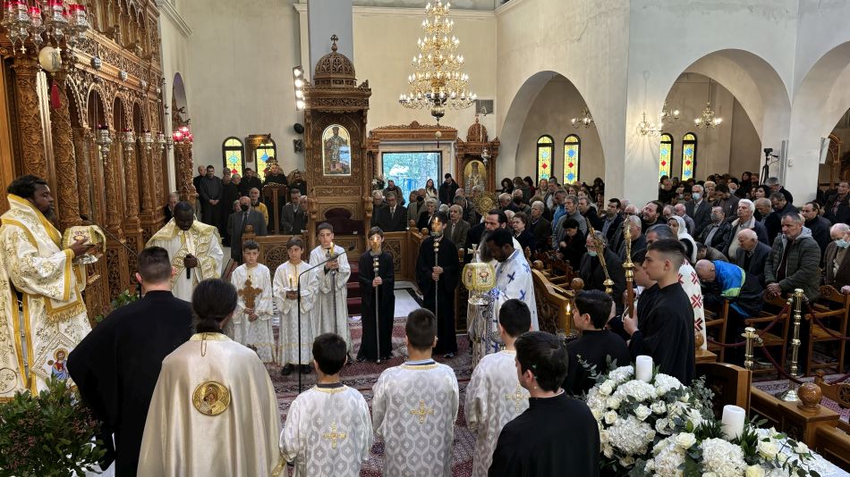 Θεία Λειτουργία με τον Σεβασμιώτατο Μητροπολίτη Κανάγκα Κονγκό κ. Χαρίτωνα Κυριακή της Τυρινής 2024