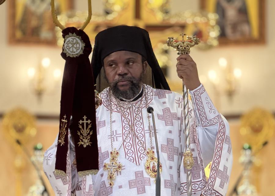 Θεία Λειτουργία με τον Σεβασμιώτατο Μητροπολίτη Κανάγκας Κονγκό κ. Χαρίτωνα.