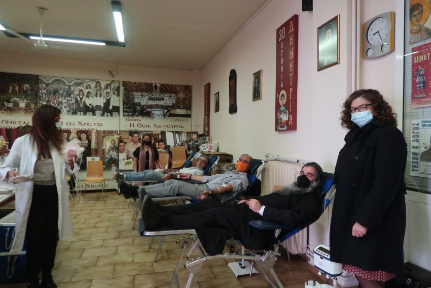 Ολοκλήρωση Φθινοπωρινής Ενοριακής Εθελοντικής Αιμοδοσίας 2022