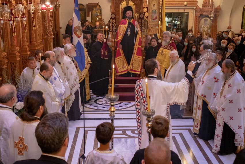 ''ΔΗΜΗΤΡΙΑ 2021'' 23η μέρα - Μέγας Πανηγυρικός Αρχιερατικός Εσπερινός χοροστατούντος του Θεοφιλεστάτου Επισκόπου Ωρεών κ. Φιλοθέου