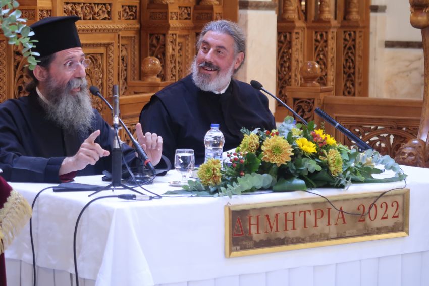''ΔΗΜΗΤΡΙΑ 2022'' 7η μέρα – Ομιλία και Ενοριακό Αρχονταρίκι με τον Πανοσιολογιώτατο Αρχιμανδρίτη π. Μάρκελλο Καμπάνη από την Ιερά Μητρόπολη Ιλίου, Αχαρνών και Πετρουπόλεως.